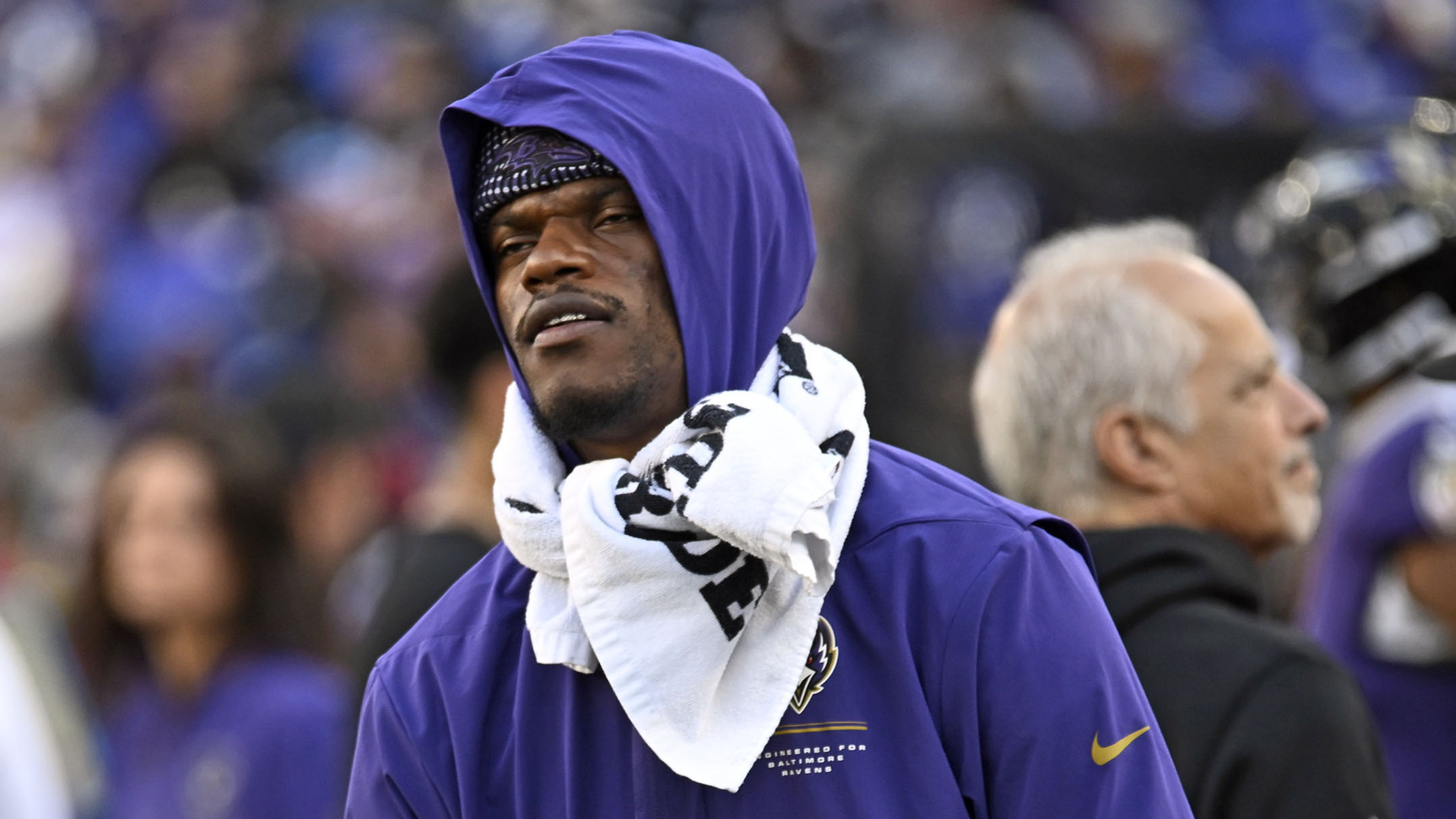 Ravens’ Jesse Minter declines to discuss report about Lamar Jackson injury