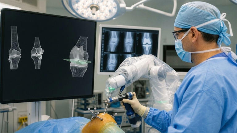 North Goa District Hospital pioneers AI-assisted knee replacement surgery