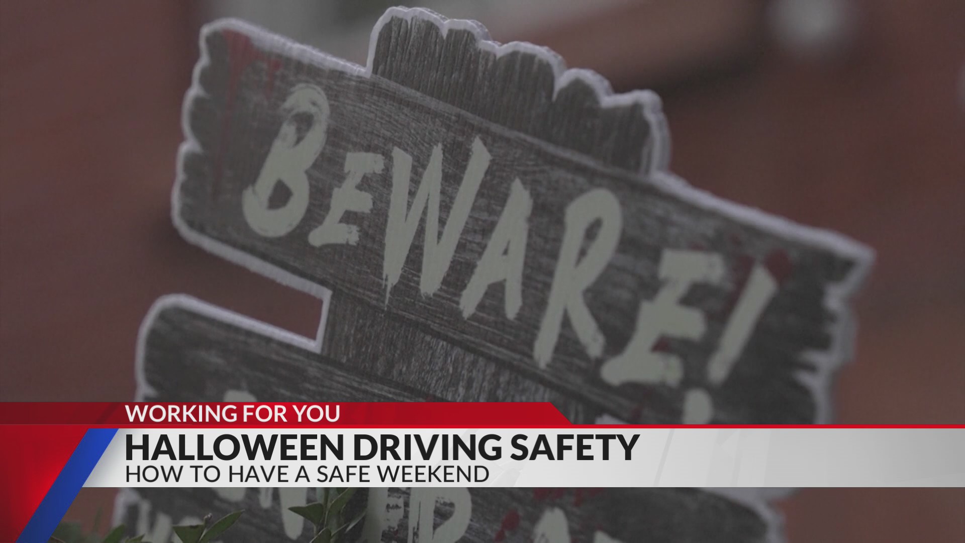 Halloween driving safety