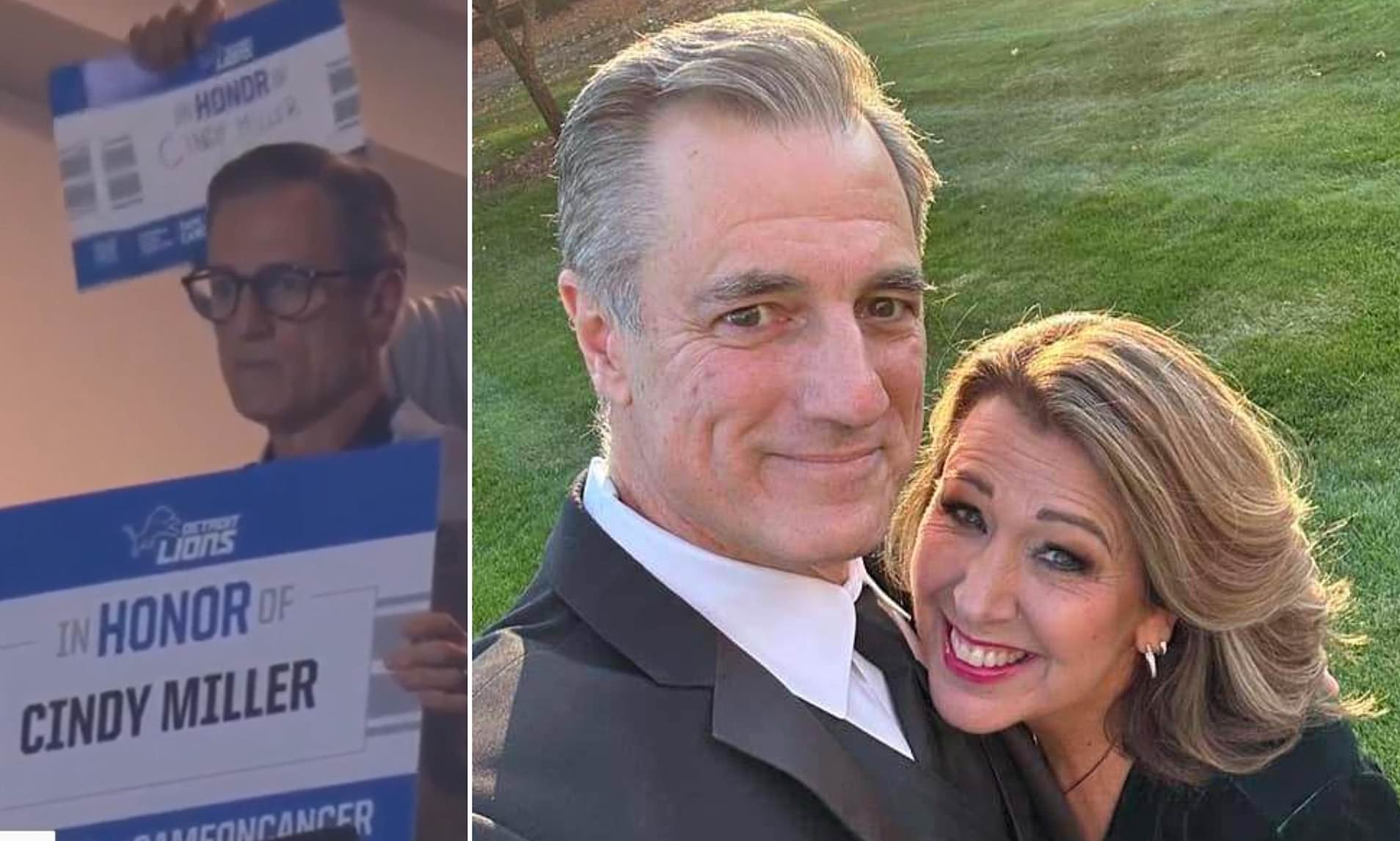 Heartbreaking moment NFL announcer honors his late wife at game two ...