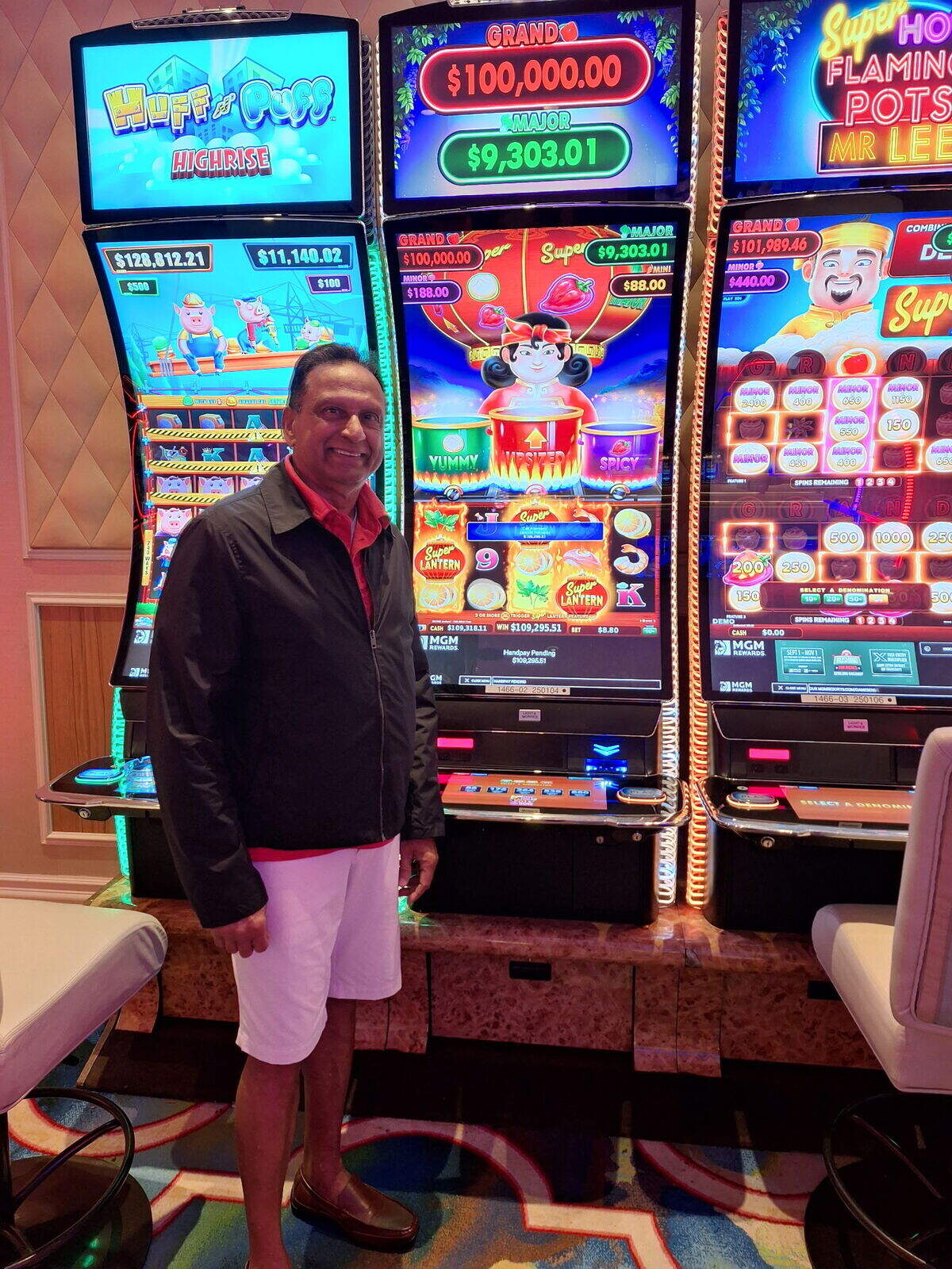 Two lucky players taking a quarter-million dollars back to Florida from ...