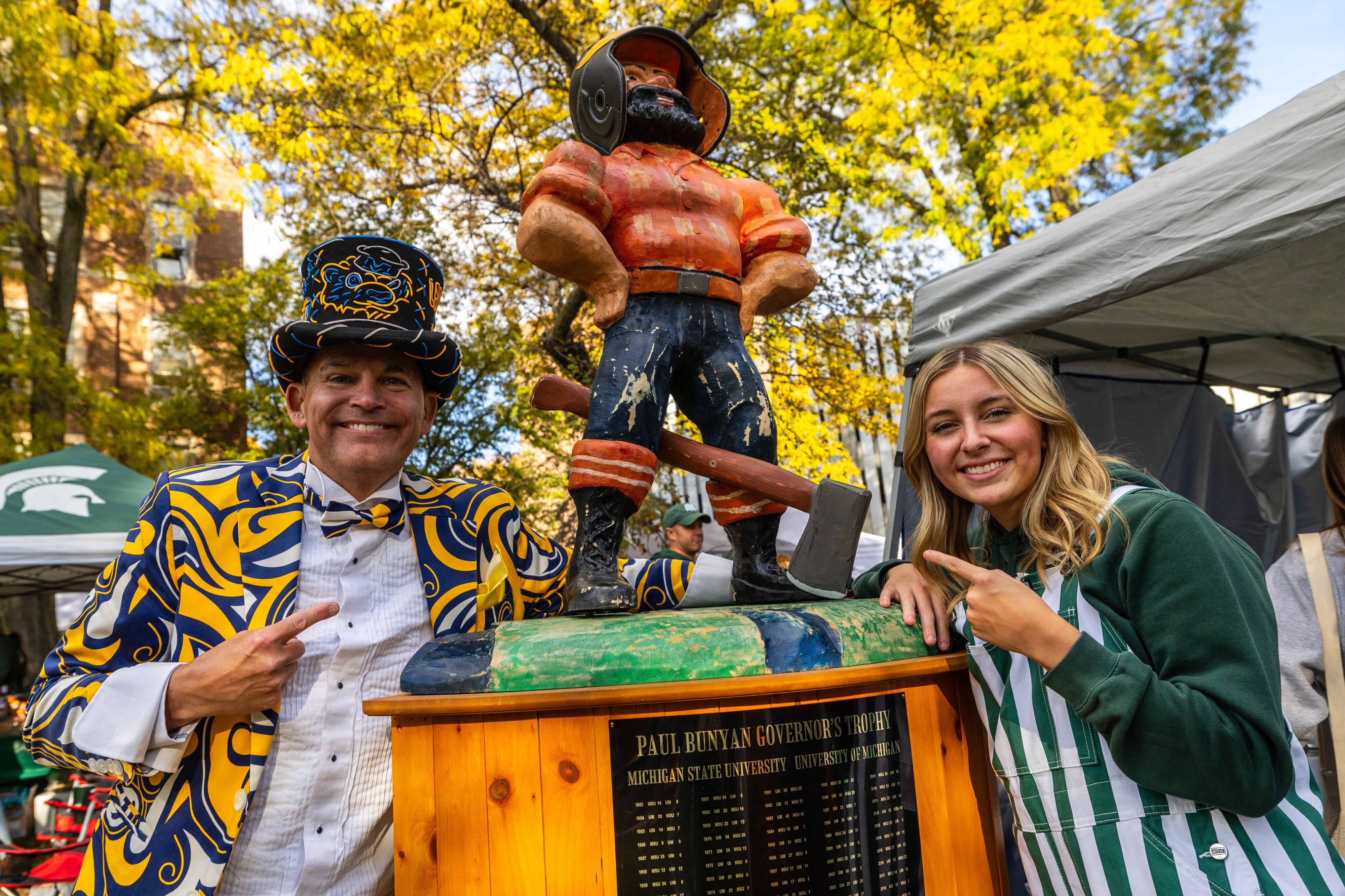 British influencers Josh & Jase will return for UM, MSU rivalry game