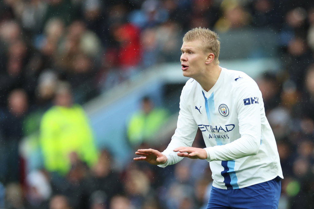 Erling Braut Haaland ble nummer åtte i Gullballen-kåringen