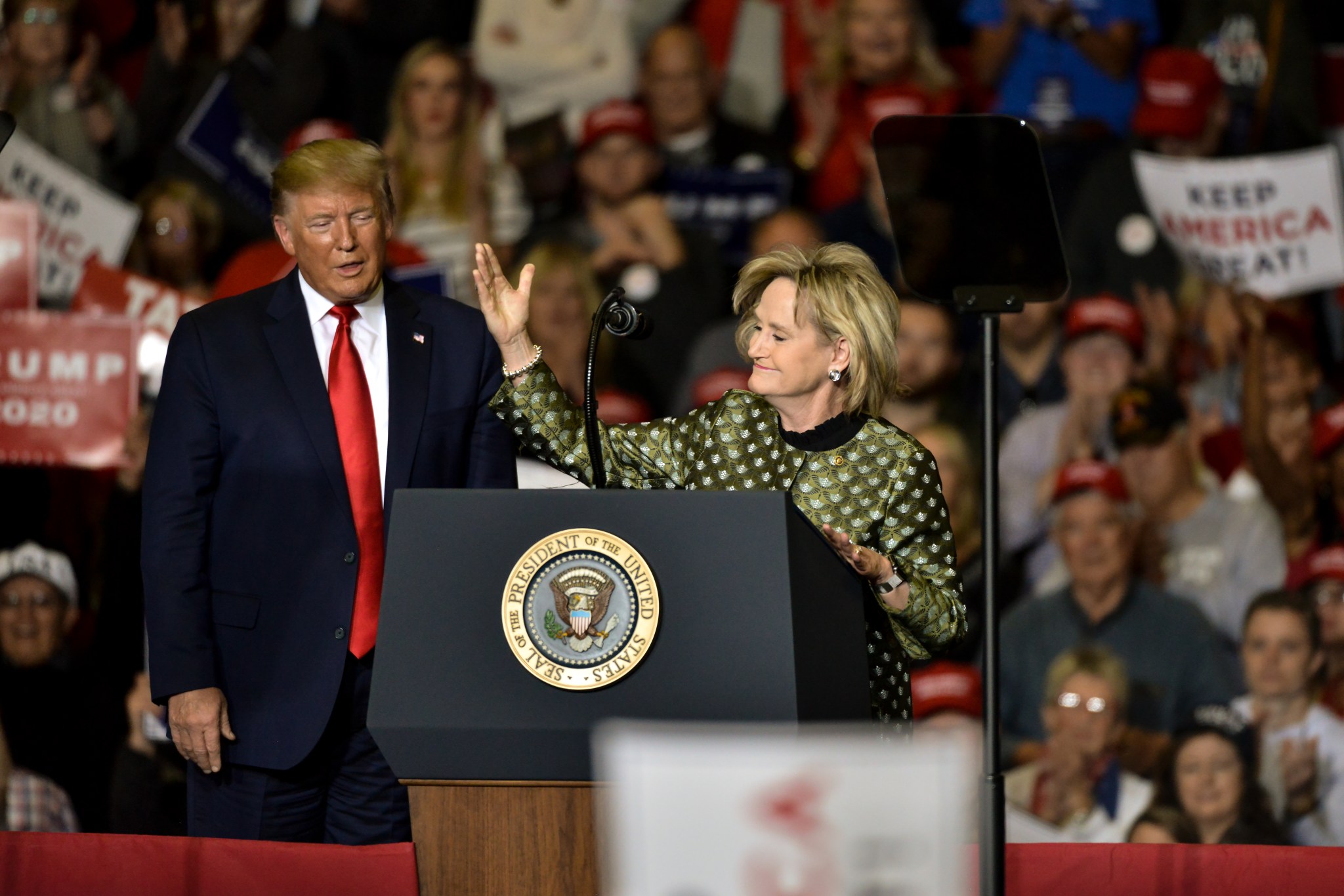 Donald Trump holds Mississippi rally as GOP anxiety grows in deep south