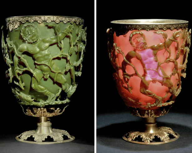 Scientists rediscovered how the Romans made color-shifting glass