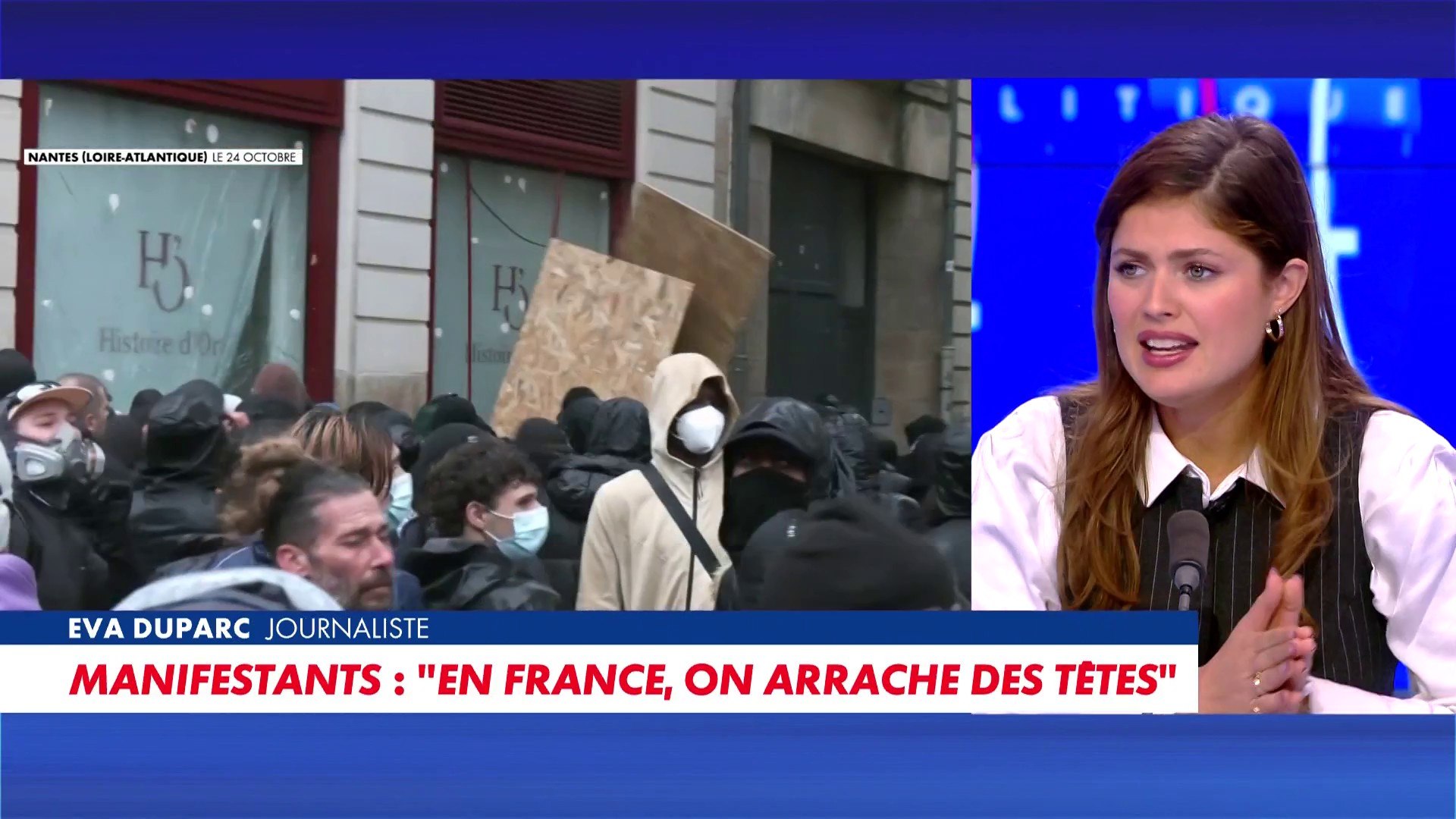 Eva Duparc : « Il y a un lien entre les antifas et l'extrême gauche