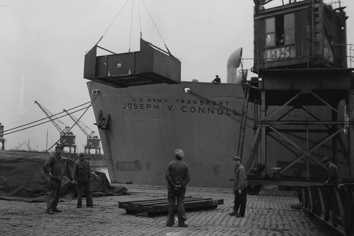 Two years after World War II ended, this ship brought the bodies of 6,251 fallen service members back home to America