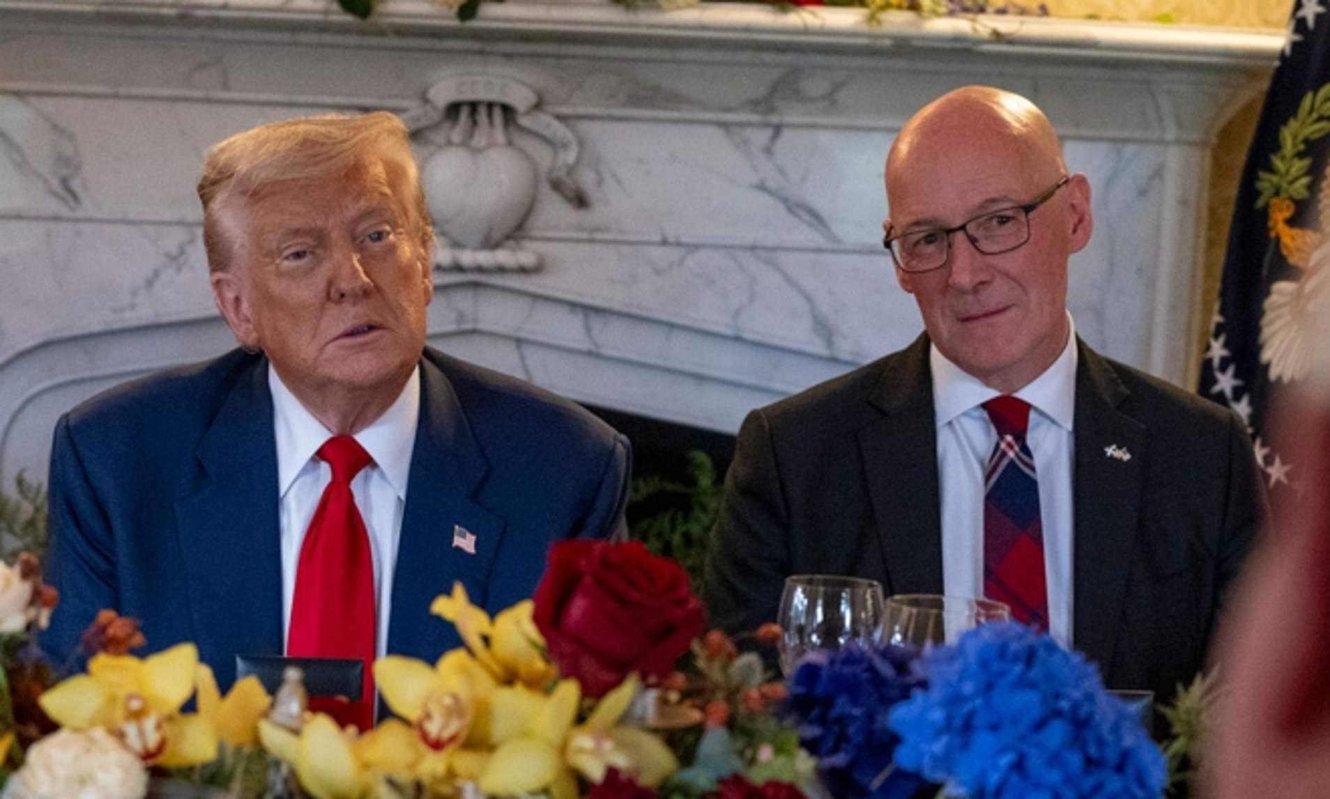 Donald Trump told John Swinney that King Charles helped change his mind on scrapping whisky tariffs