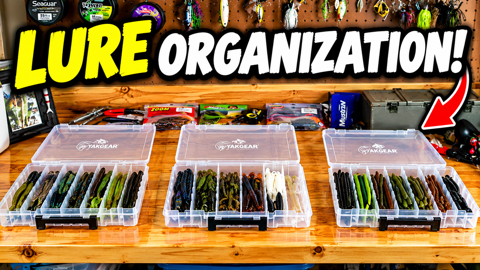 Organizing My Fishing Man-Cave & Tackle! 🐟🧰 (Ultimate Setup)