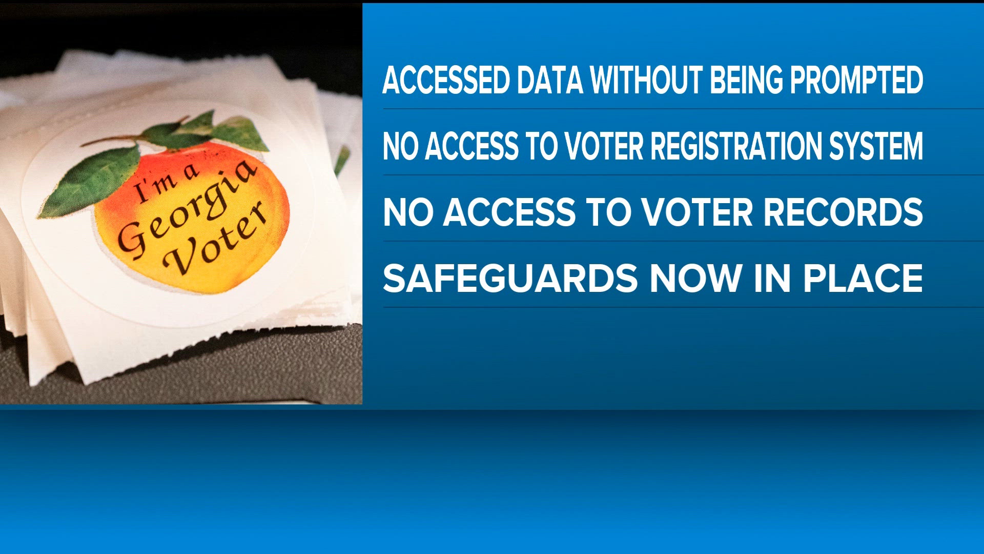 AI chat bot accessed public Georgia voter data without being prompted