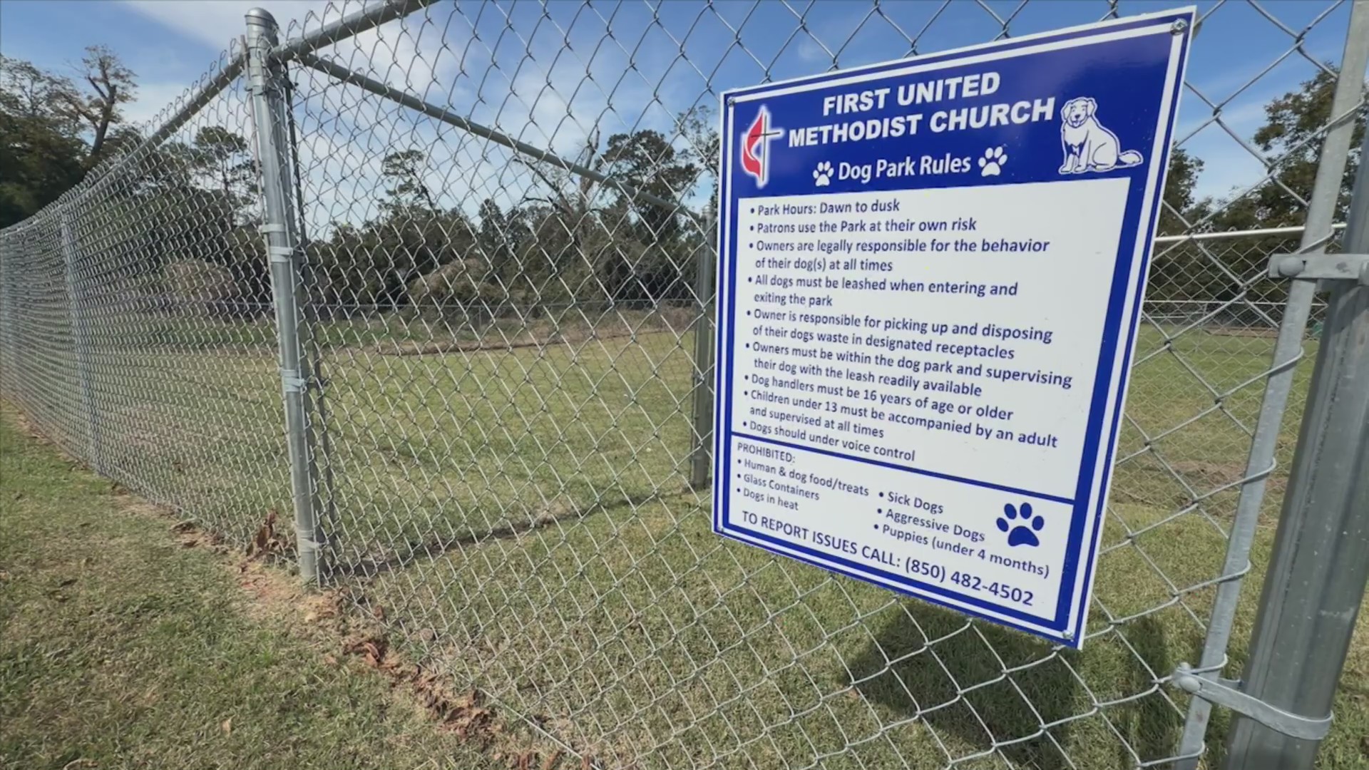 City of Marianna opens dog park in historic downtown
