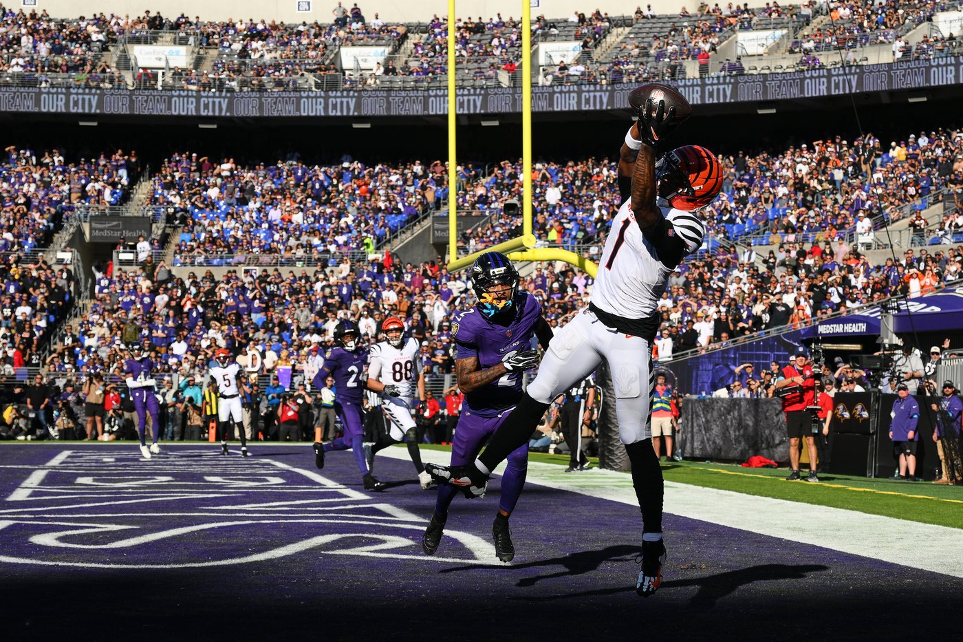 Ja'Marr Chase's halftime talk sparks Bengals' comeback win over Ravens