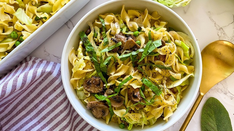 Savory haluski recipe
