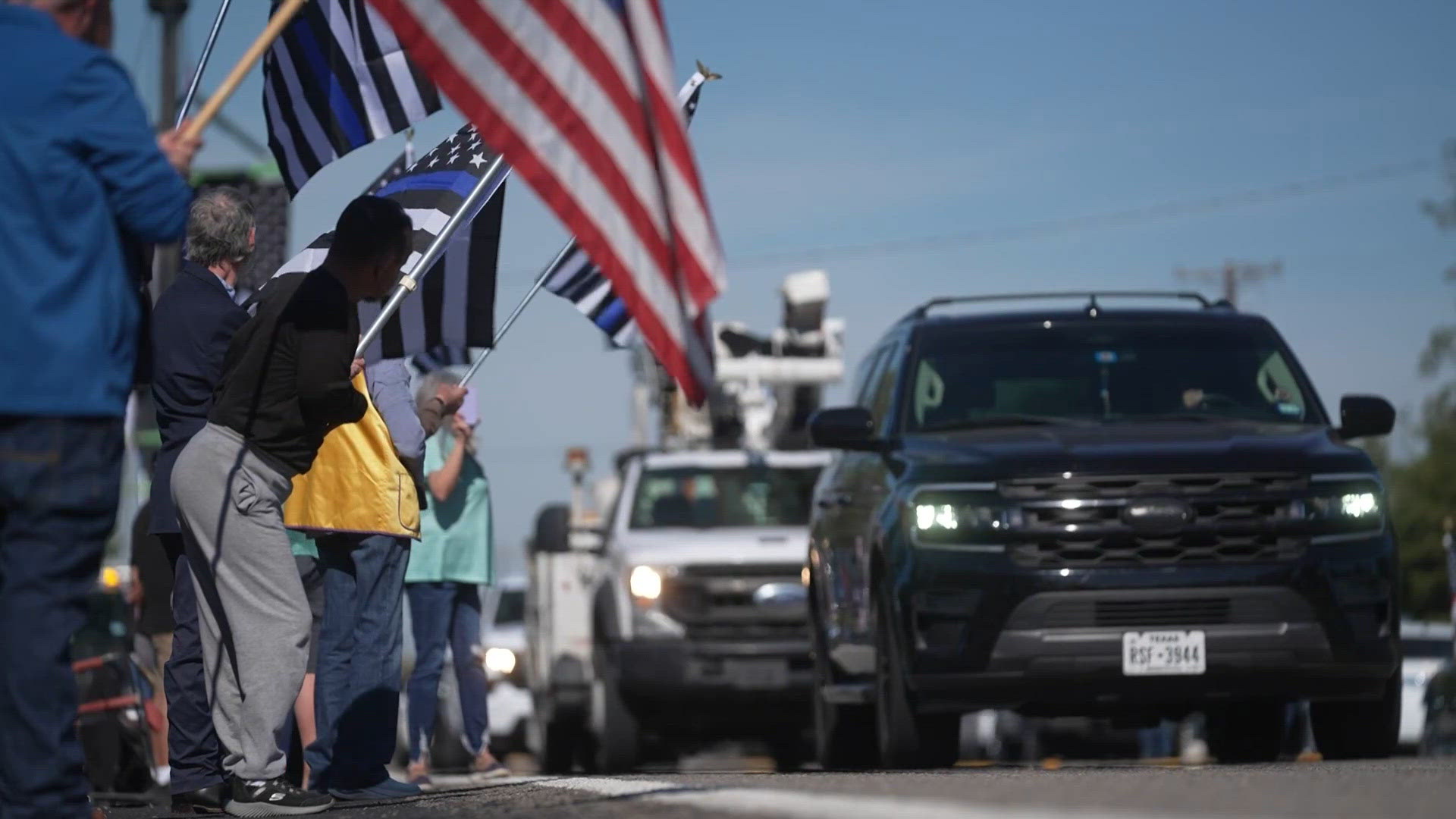Community pays tribute to fallen Van Zandt deputy Adam Alsherifi during ...