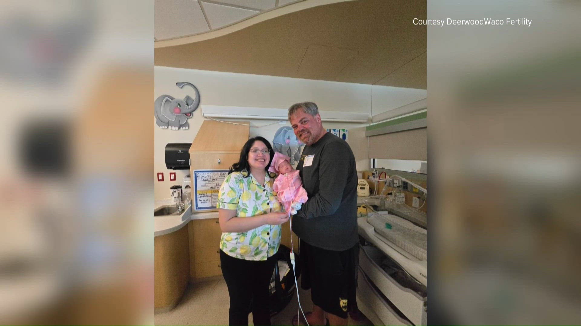 Two Waco families welcome city's first-ever IVF babies