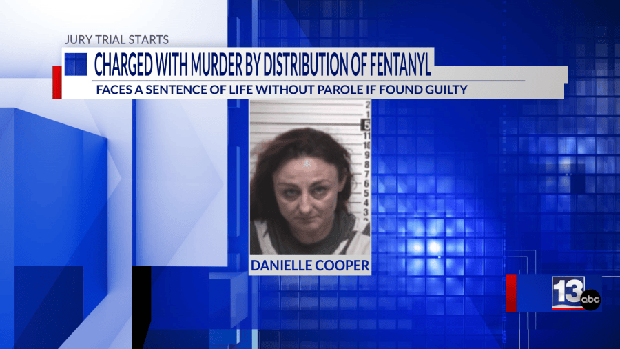 Danielle Cooper faces murder charge in fentanyl death trial