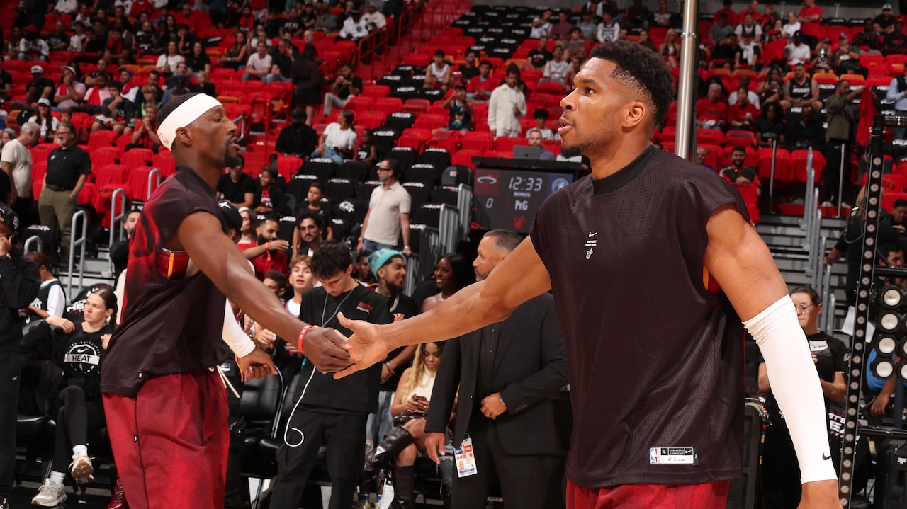 Dwyane Wade says Giannis and Bam Adebayo need to have a conversation ...