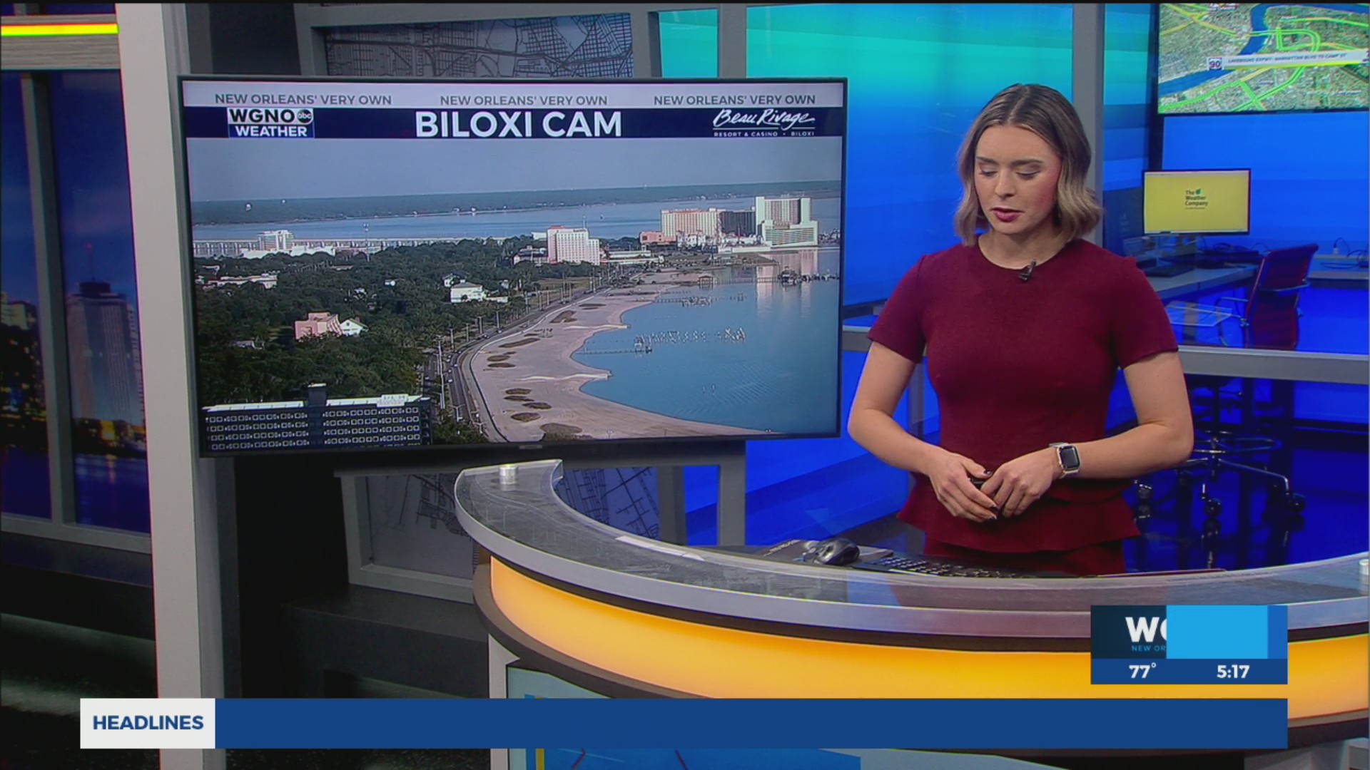 WGNO weather at 5 p.m. | Halloween showers expected