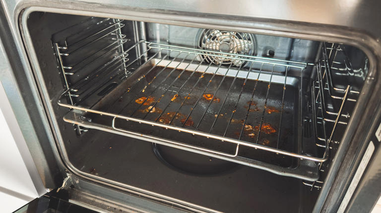 The easy, non-toxic way to clean even the dirtiest oven racks