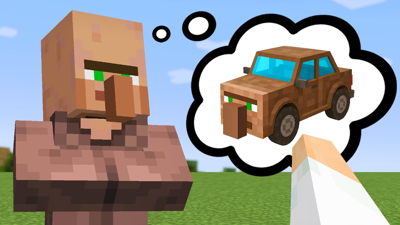 I stole imagination in Minecraft