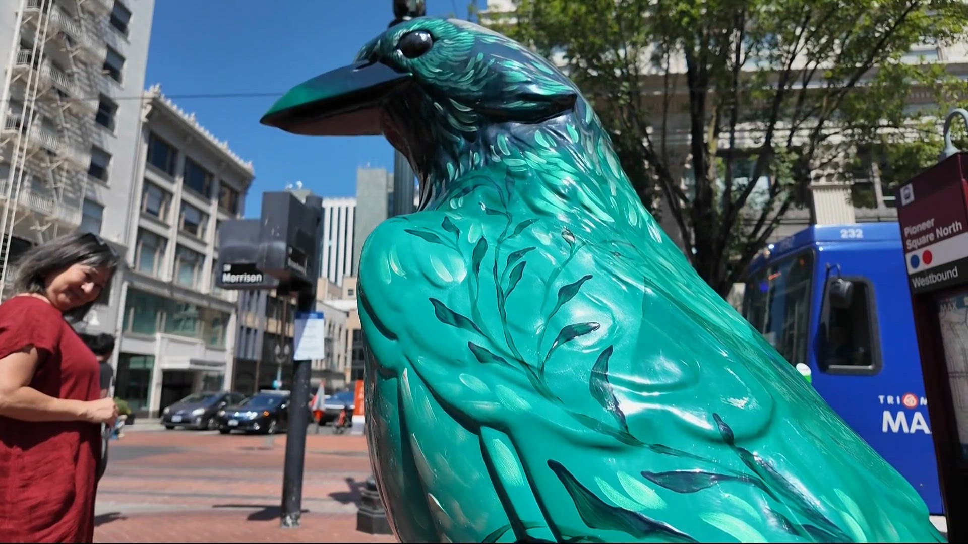 Laika’s colorful crow scavenger hunt nears end in Portland