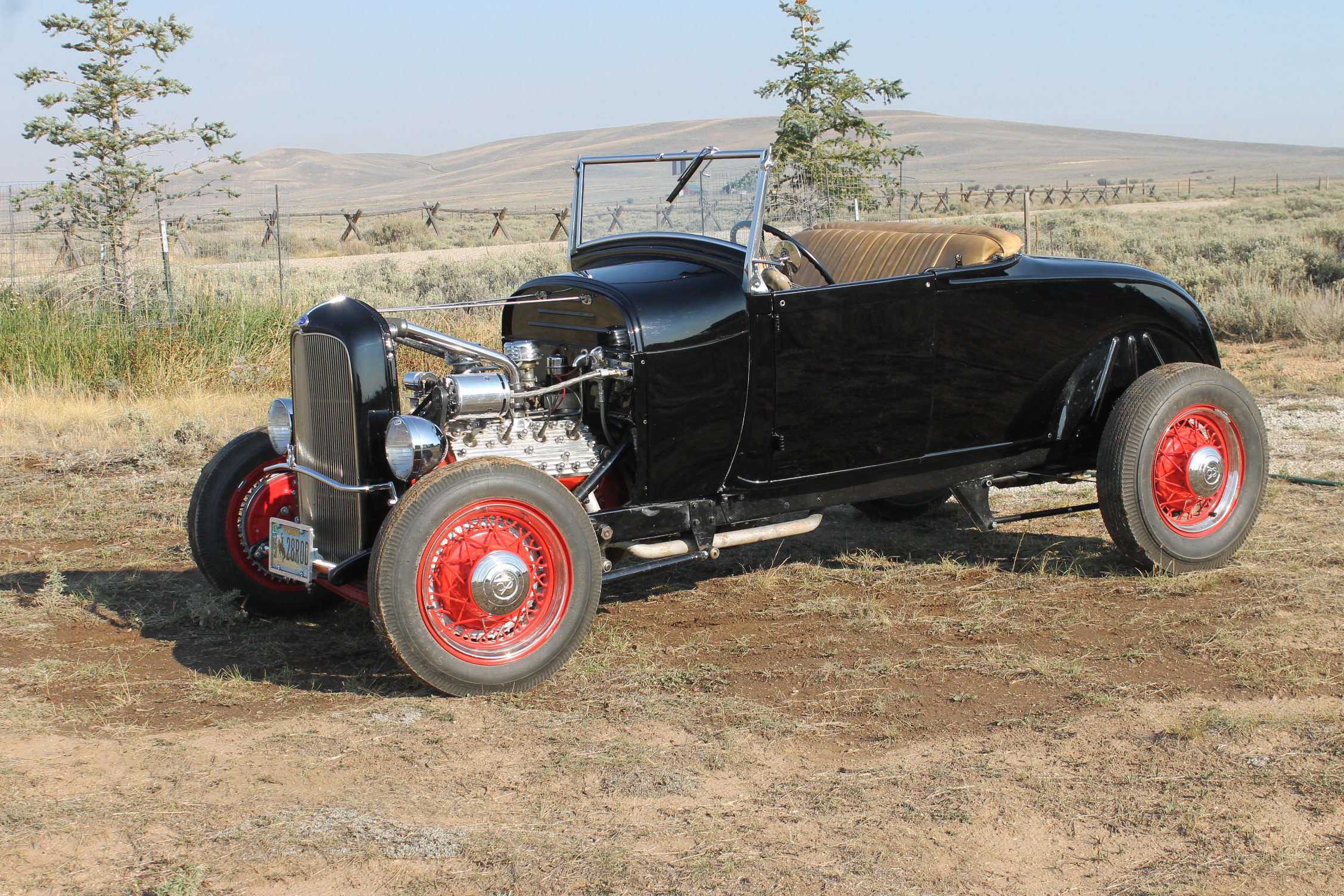 I bought this ’28 Ford roadster and then made it mine