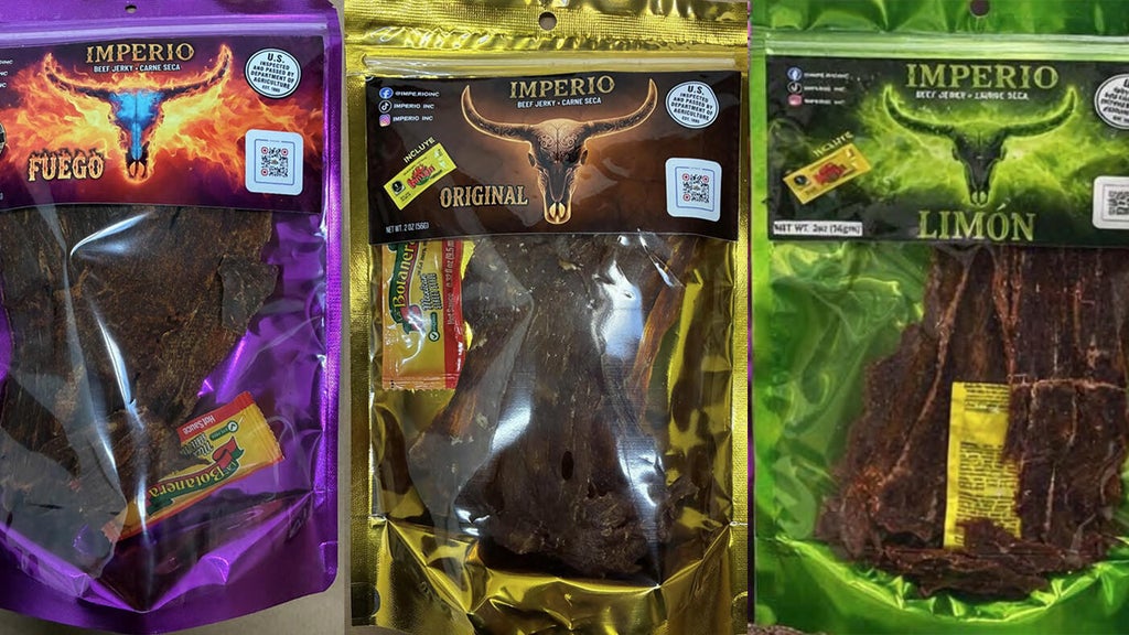 Elgin, Illinois-based Imperio Beef Jerky recalled across Midwest for ...