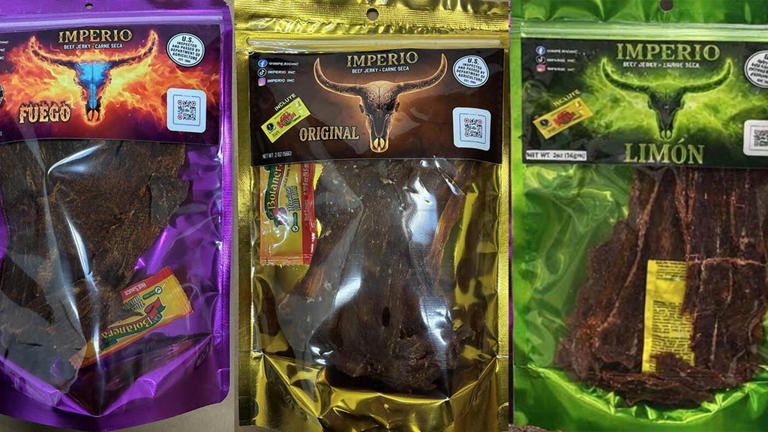 Elgin, Illinois-based Imperio Beef Jerky recalled across Midwest for ...