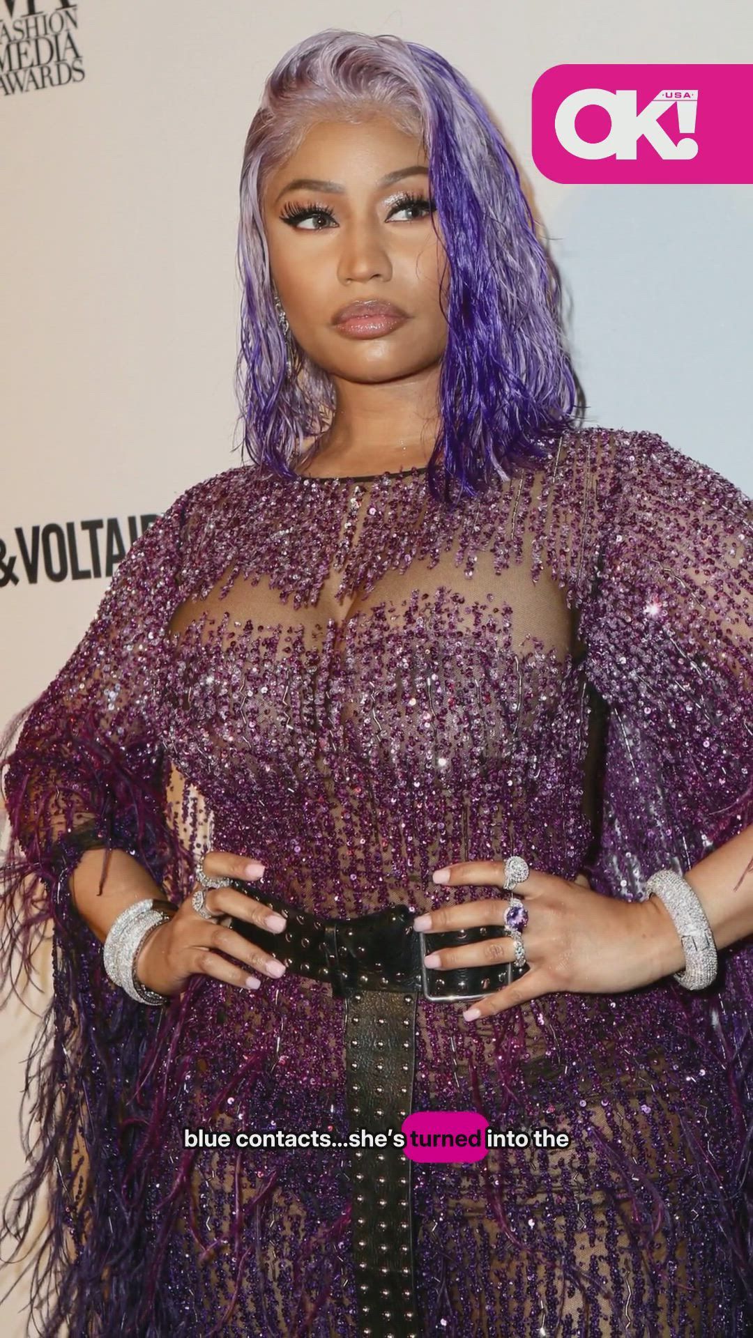 Nicki Minaj looks unrecognizable as she shows off her 'MAGA face' at ...