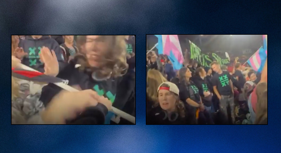 DOJ reviews Oregon soccer clash after ‘Save women’s sports’ banner ...