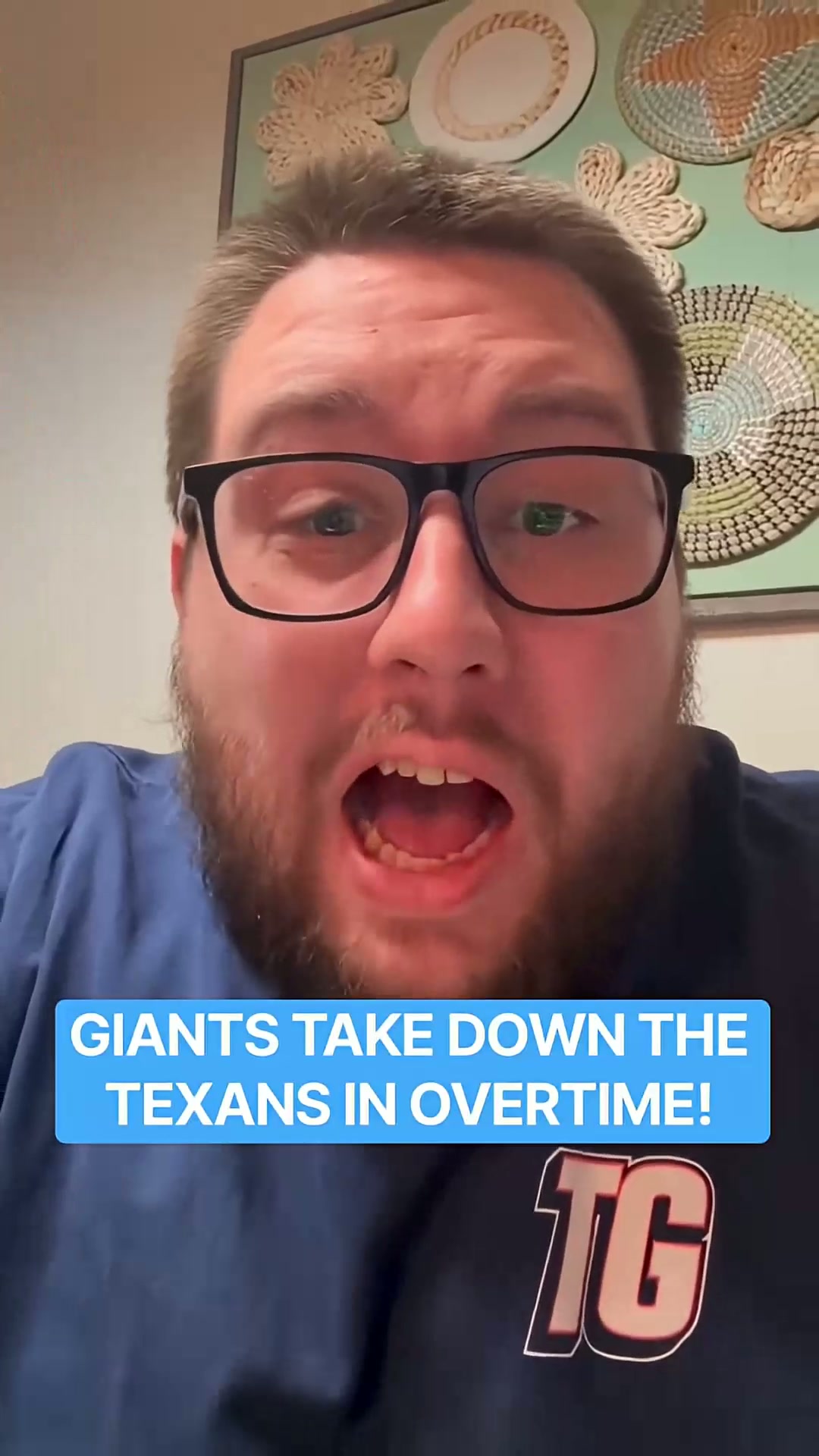 Giants win in overtime instant reaction