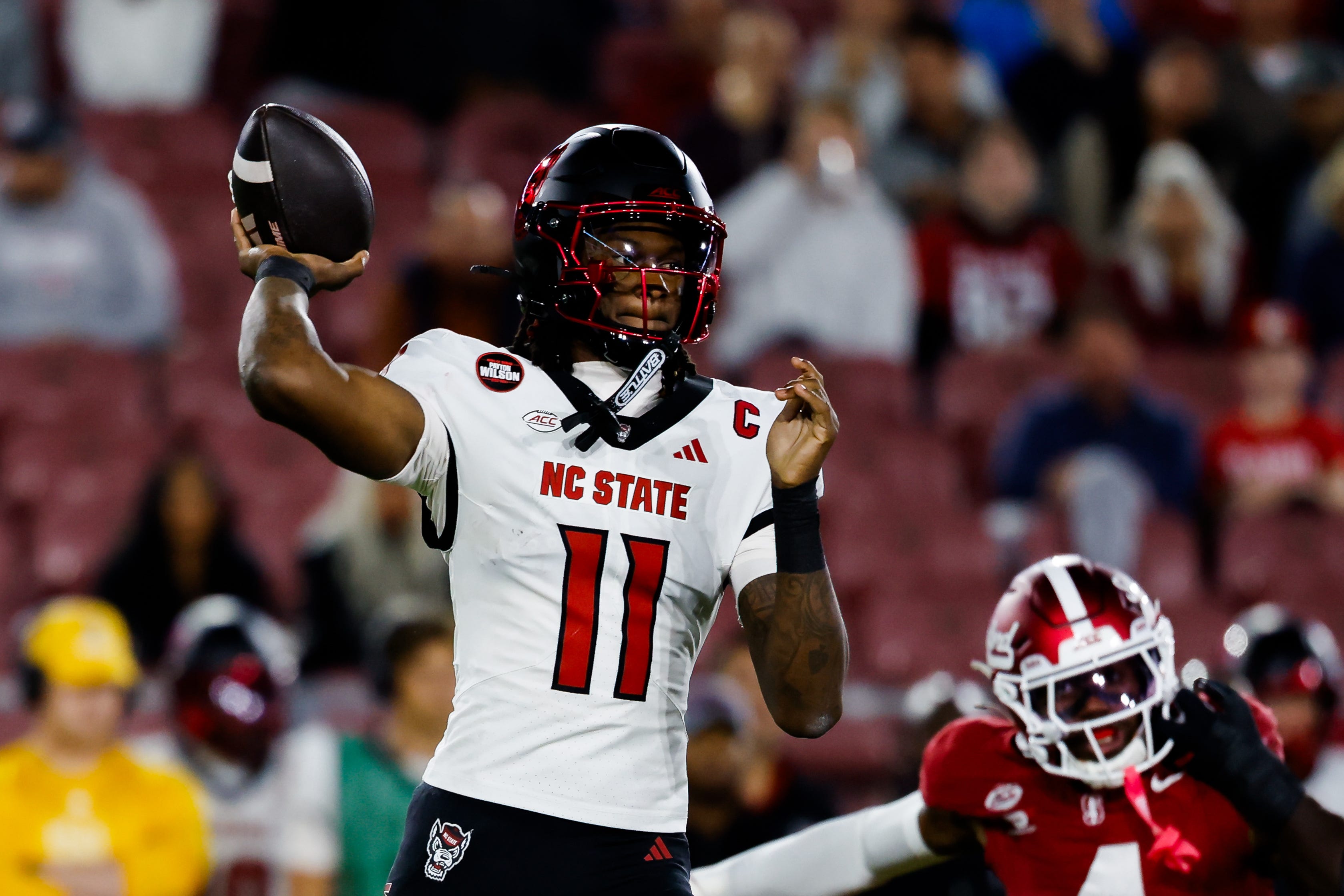 NC State quarterback CJ Bailey reveals emotional reaction to Dave ...
