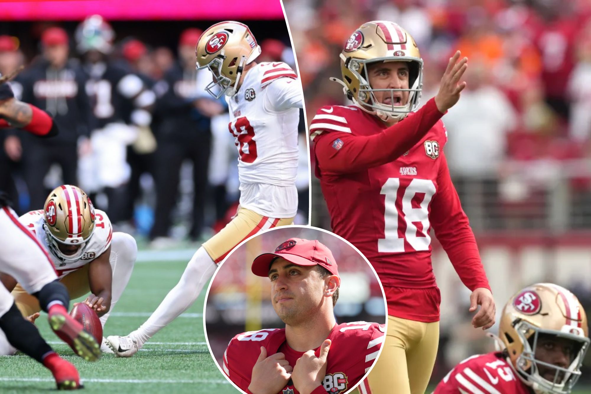 49ers not trying out kickers despite Eddy Pineiro’s continued struggles