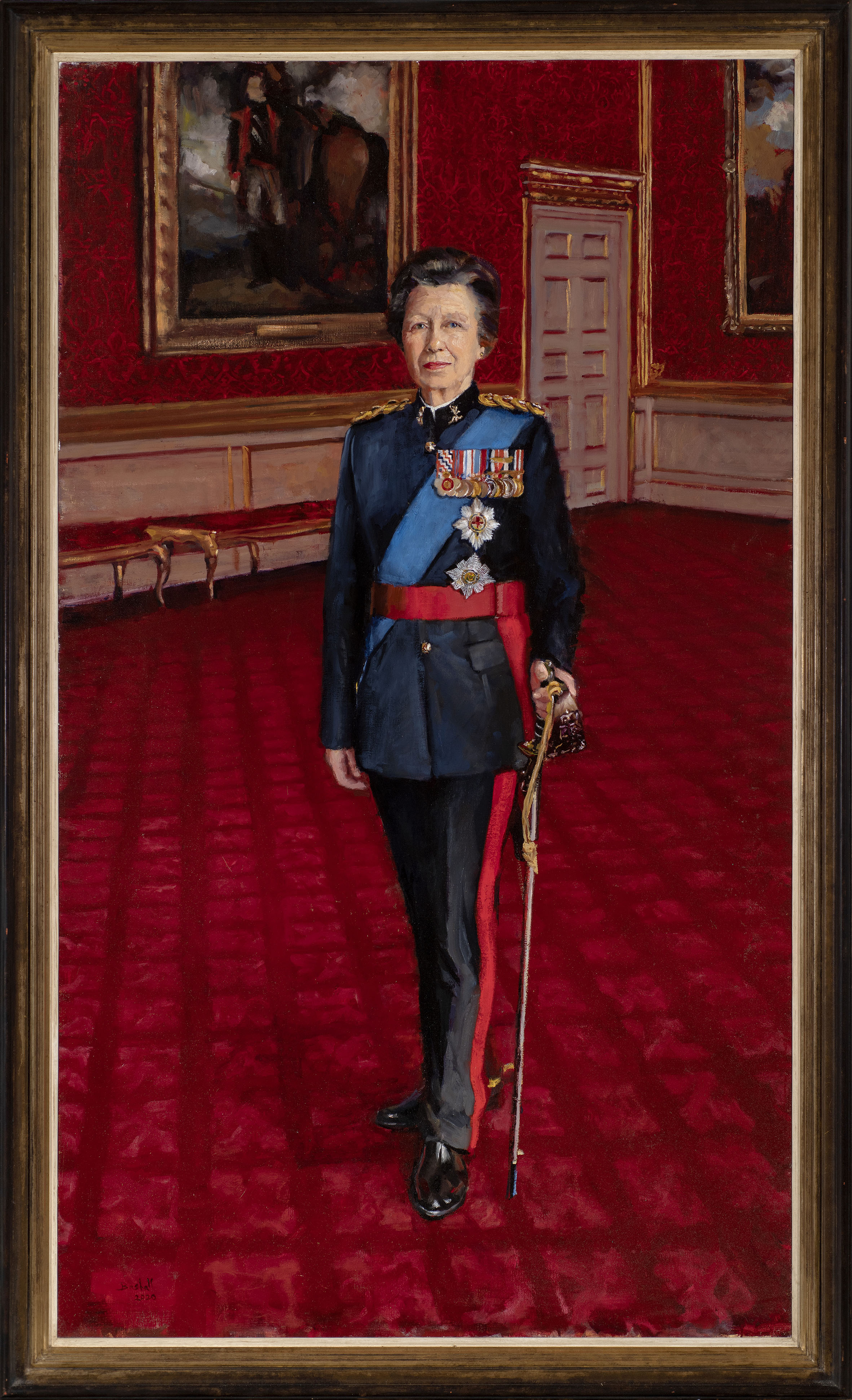 South London corner shop owner honoured with portrait by royal artist