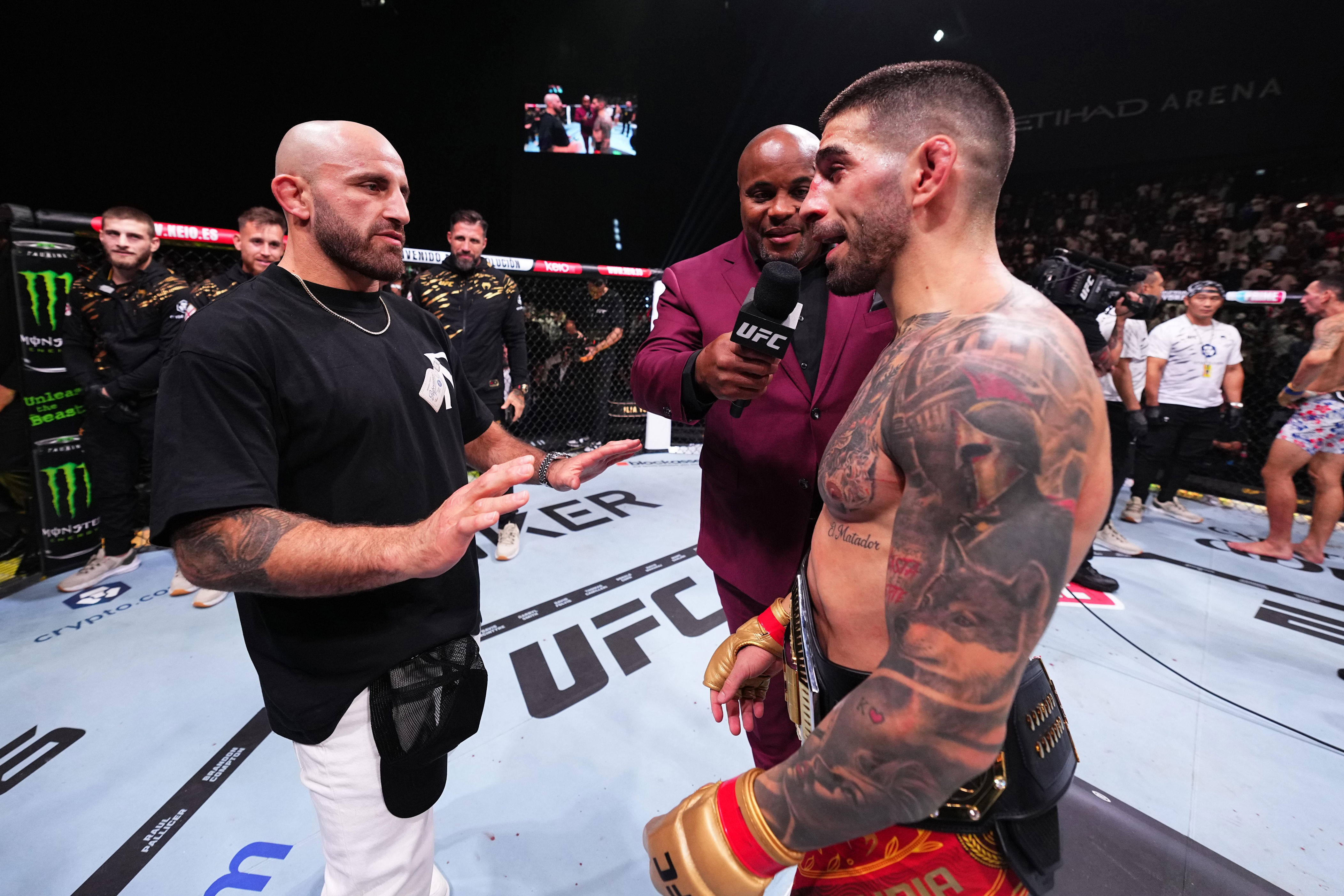 Rematch! Alex Volkanovski eyes Ilia Topuria do-over if Justin Gaethje ...
