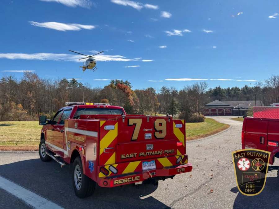 Life Star called for traumatic leg injury in Putnam