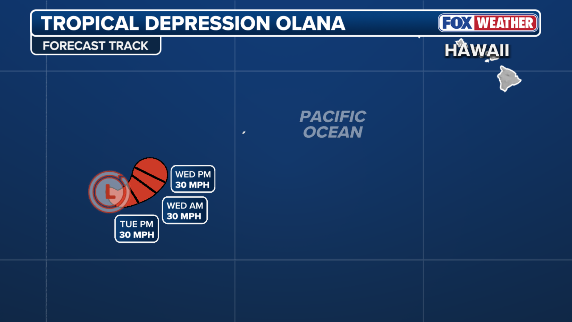 Tropical Depression Olana takes shape as Hawaii faces growing flood ...