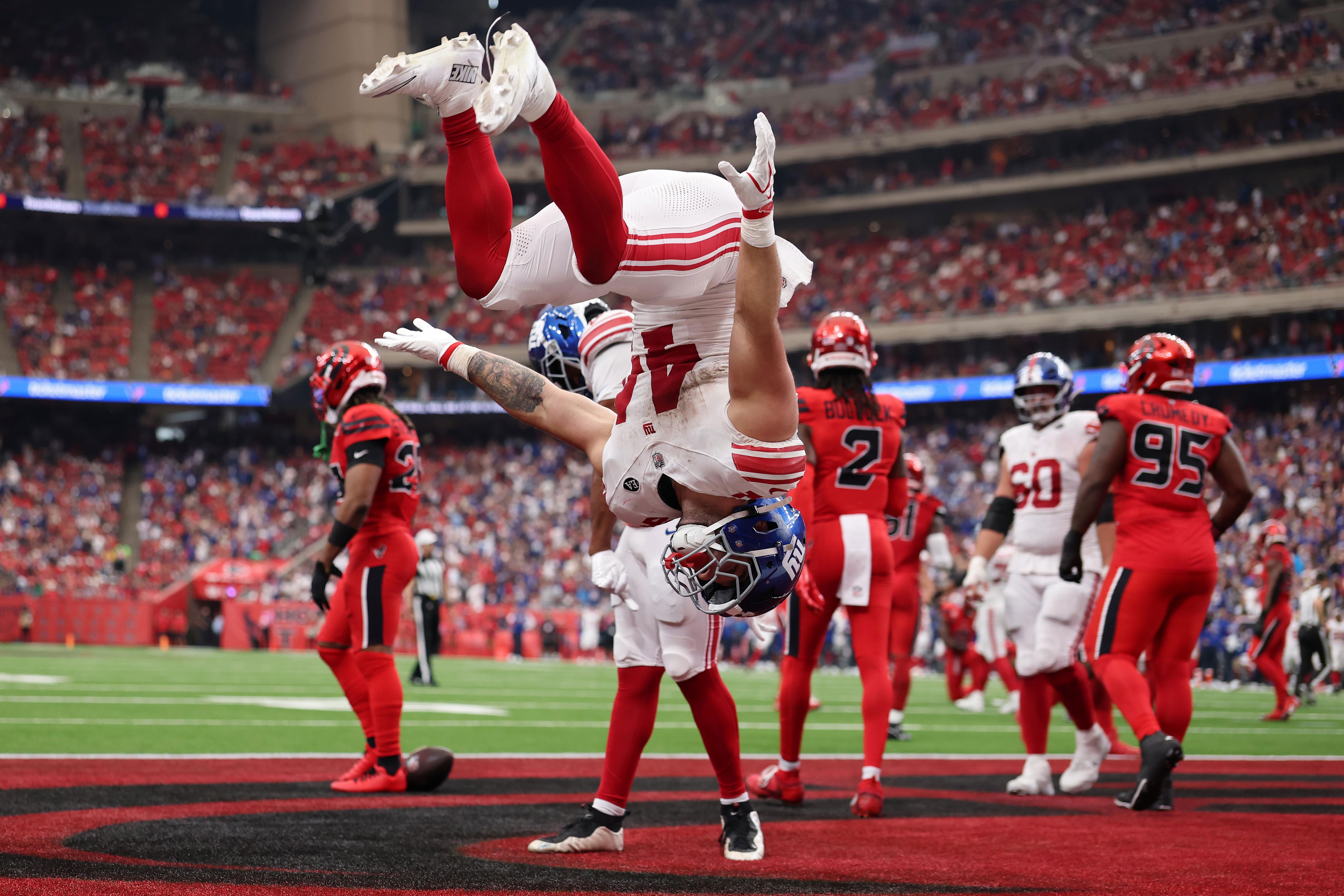 How did the NY Giants spark their running game?