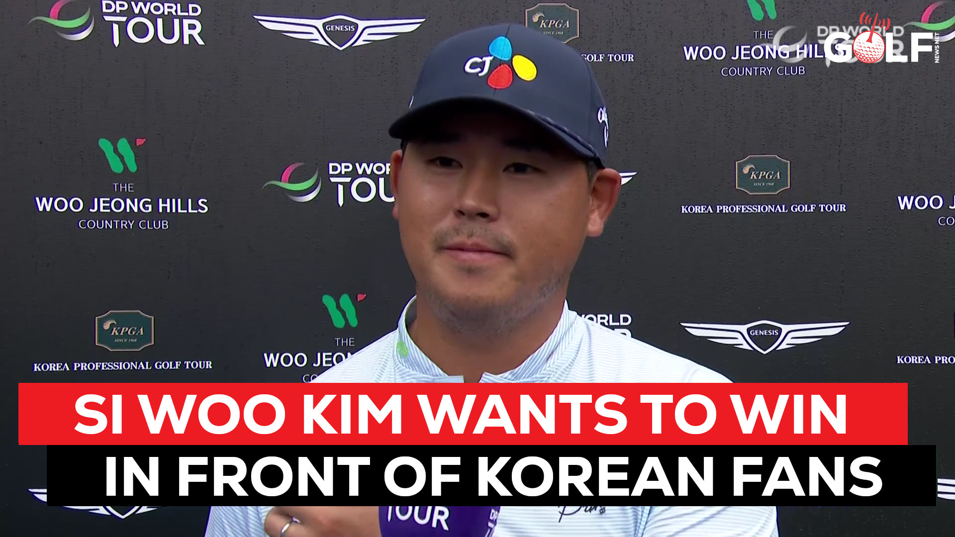 Si Woo Kim would love to win on DP World Tour in native South Korea