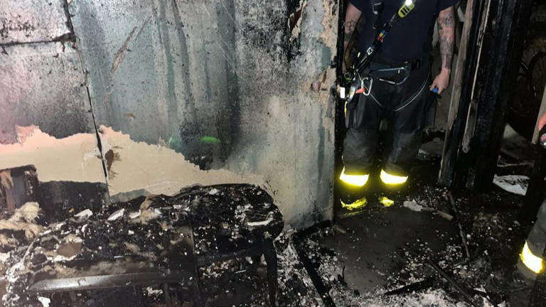 Defective lithium-ion batteries charging spark building fire in ...