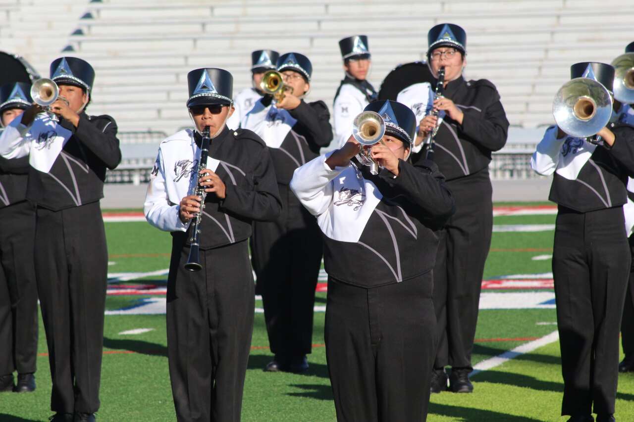 Mighty M Band finishes 16th at UIL area marching contest