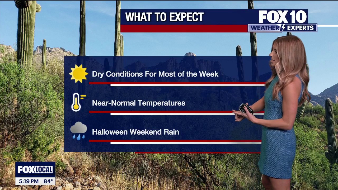 Arizona rain chances rise for Halloween weekend as temperatures fall to ...
