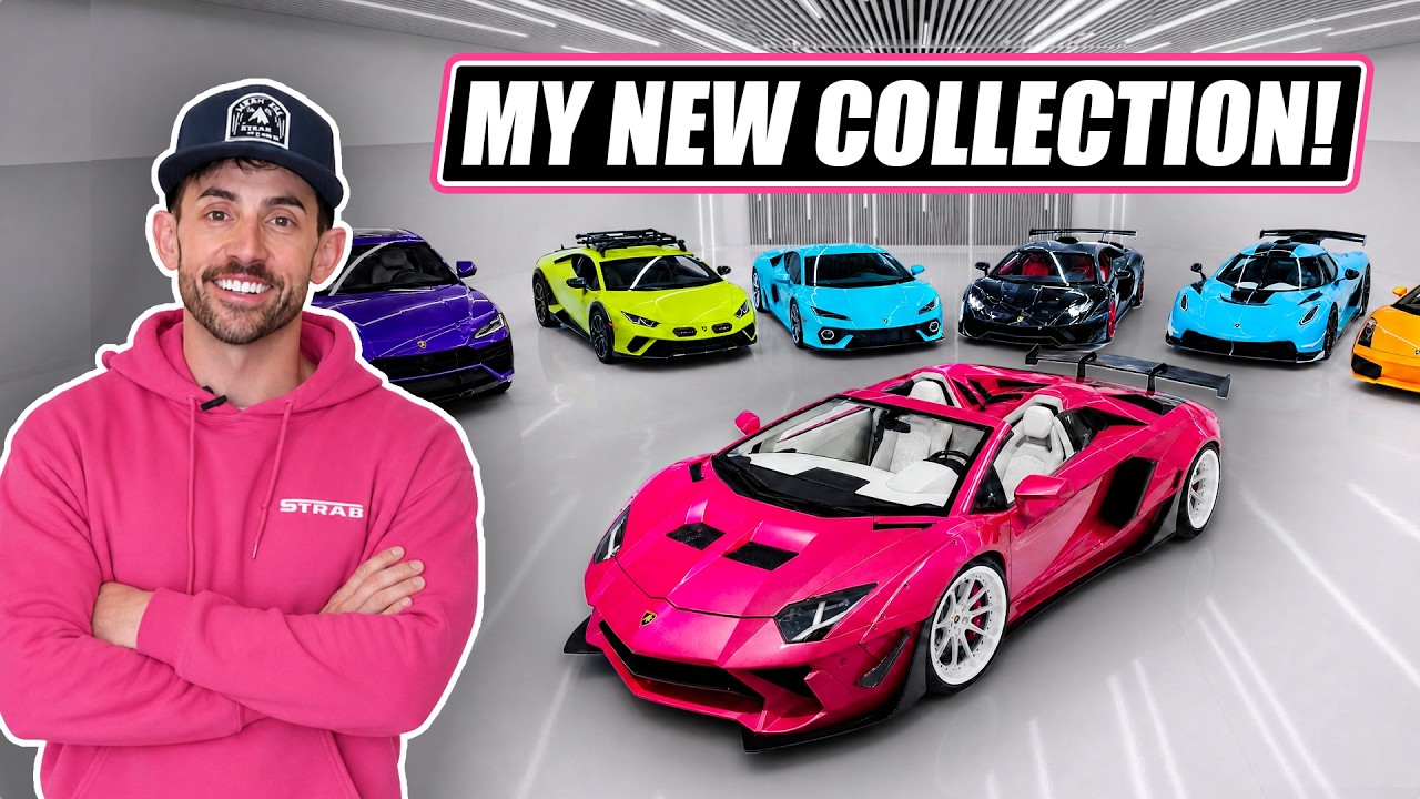 I ran the Stradman's $20,000,000 garage for 24 hours! 🏁⚡ (Supercar madness)
