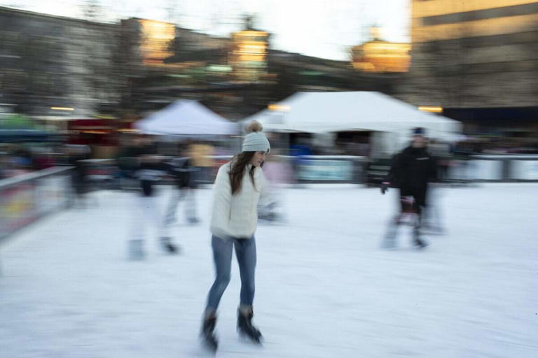 Popular holiday ice rink in Lexington's Triangle Park won't open this year