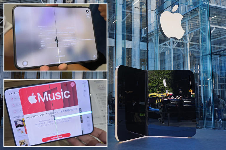 Apple addresses reports of cracked screens on $2K iPhone Duo just days ...