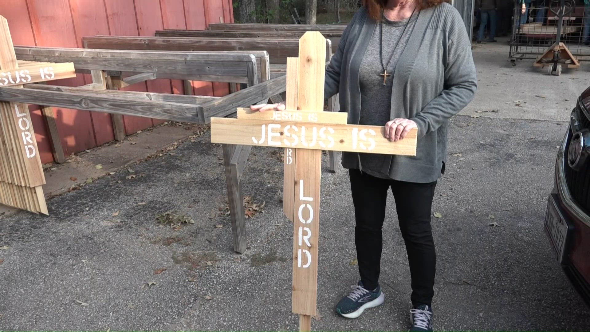 East Texas cross ministry brings hope to grieving Canton community
