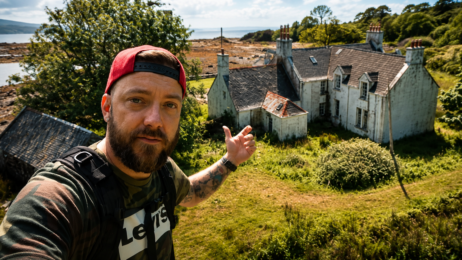 Abandoned house frozen in time - everything left behind - amazing time ...