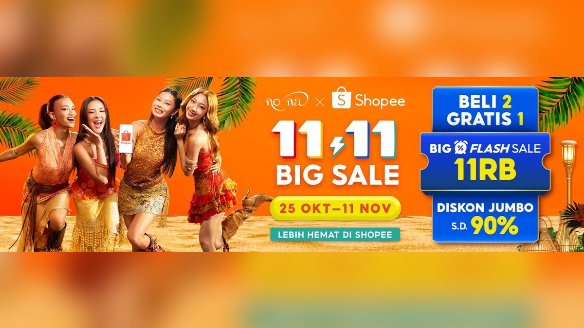 Shopee 11.11 Big Sale Hadirkan Musik dan Keseruan Belanja Bareng no na