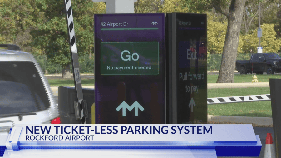 Chicago-Rockford International Airport introduces paperless parking to ...