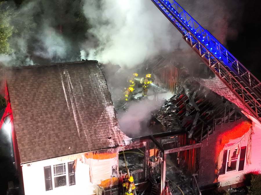 Photos: Chesterfield home destroyed by early morning fire